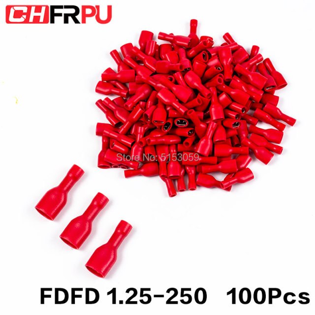 FDFD 1.25-250 100Pcs