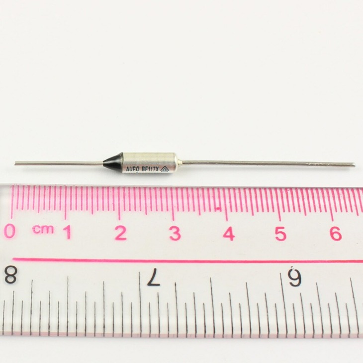 10db AUPO Thermal Fuse cutoff TF Pellet TCO 117 Degree 250V 16A BF117X
