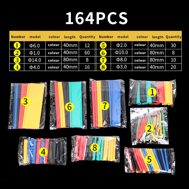 164 Pcs