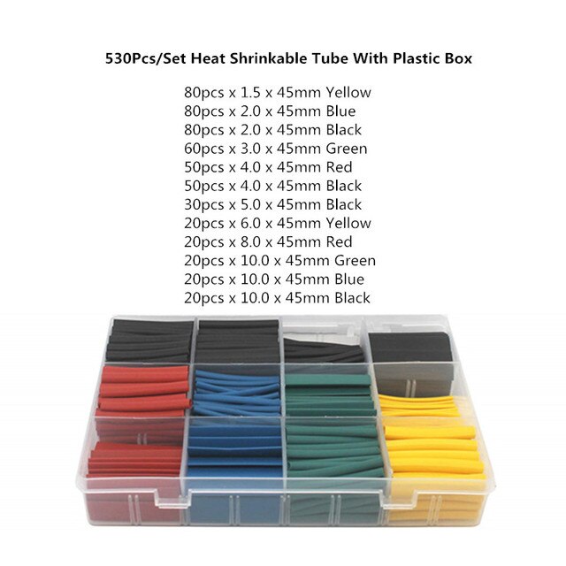 530PCS With box