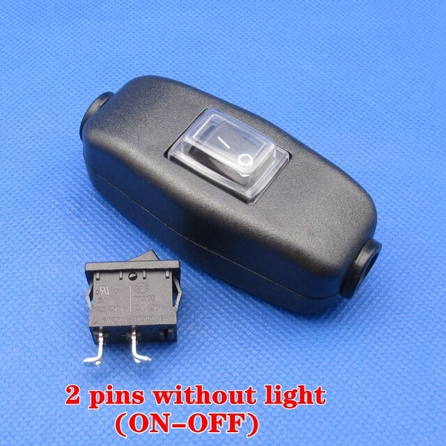 2 pins without light