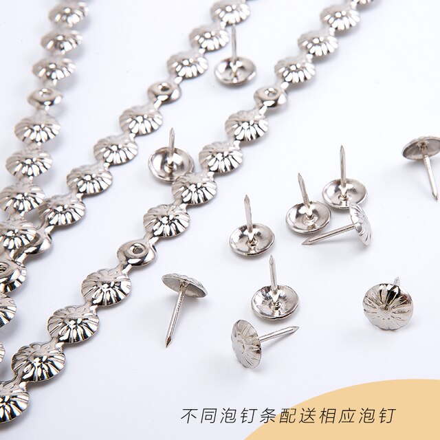 11mm silver flower