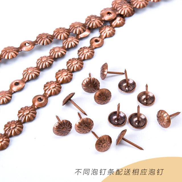 11mm coppery flower