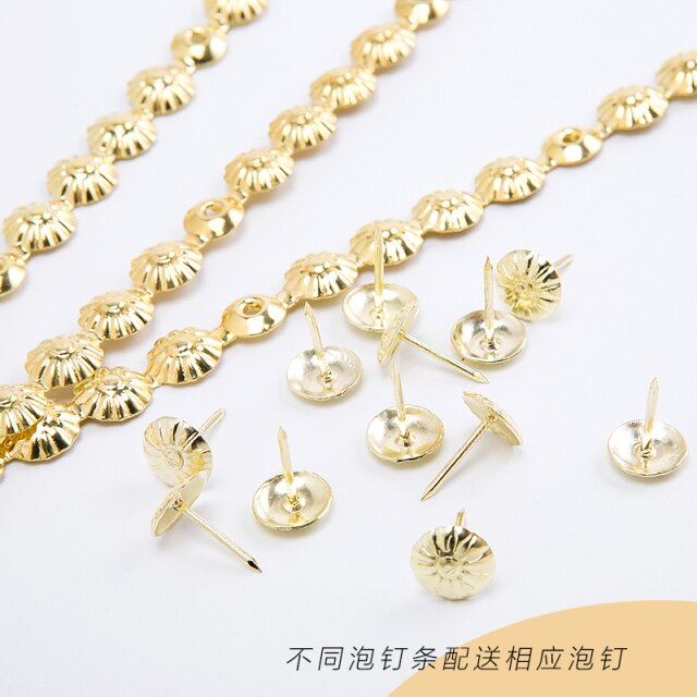 11mm golden flower