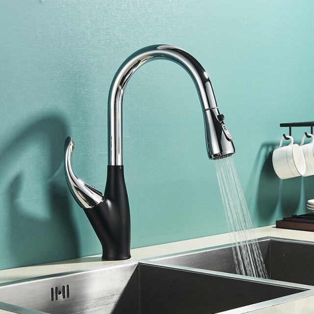 Chrome with black