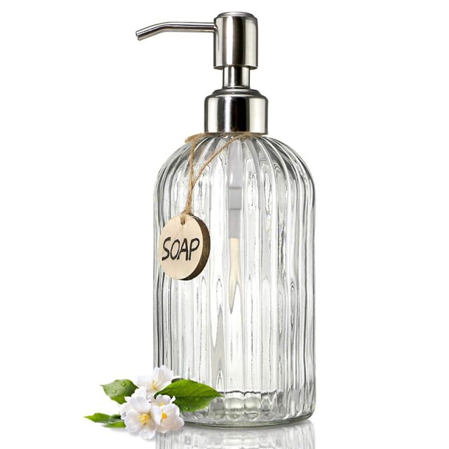 Glass Soap Dispenser