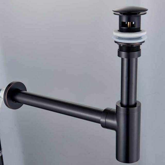 Black Siphon Drain