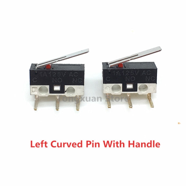 Left Curved Pin