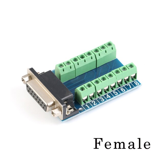 1pcs female