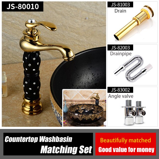 Faucet matching set
