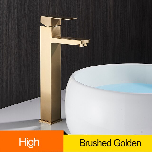 high brushed gold