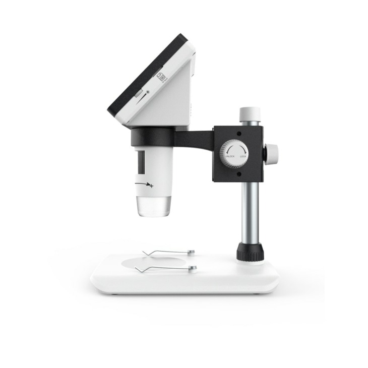 1000X Digitális Mikroszkóp Asztali 4,3 Hüvelykes Lcd Támogatás 10 Nyelvű Asztali Lcd Nagyító Nagyítson Üveget 8 Led