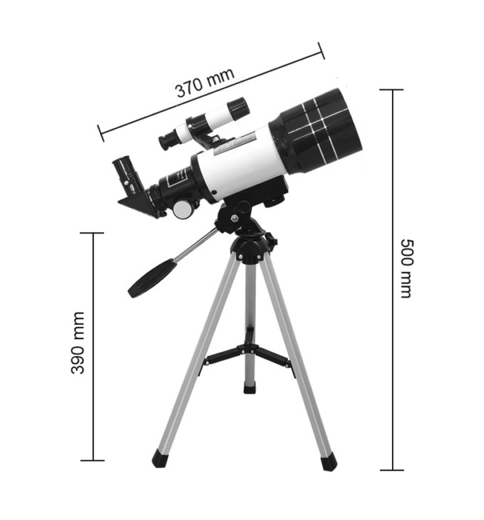 150X Refraktív Csillagászati ​​Teleszkóp Telefon Klip Kültéri Hd Éjszakai Látás 150X Teleszkóp Gyerekek Hallgató Jelen Diy Készlet