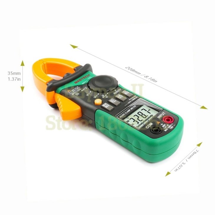 Mastech Ms2108A Digitális Bilincsmérő Multiméter Ac / Dc ...
