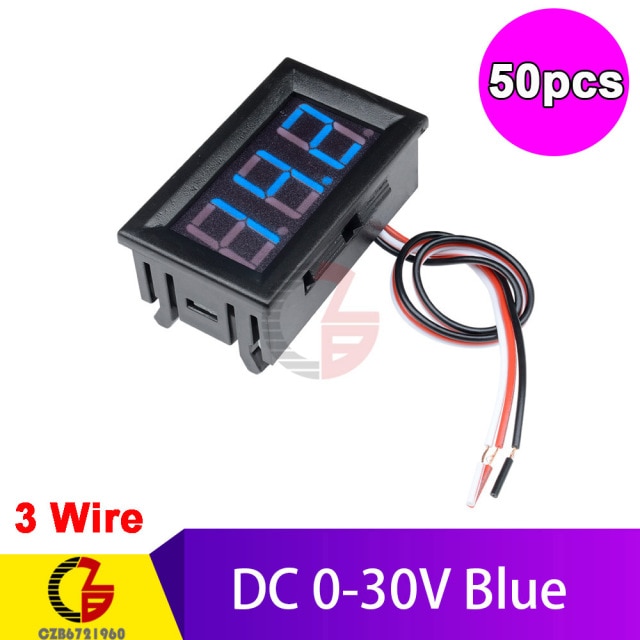 DC 0-30V Blue