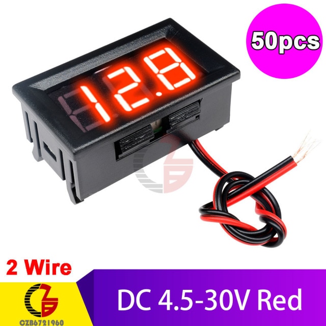 DC 4.5V-30V Red
