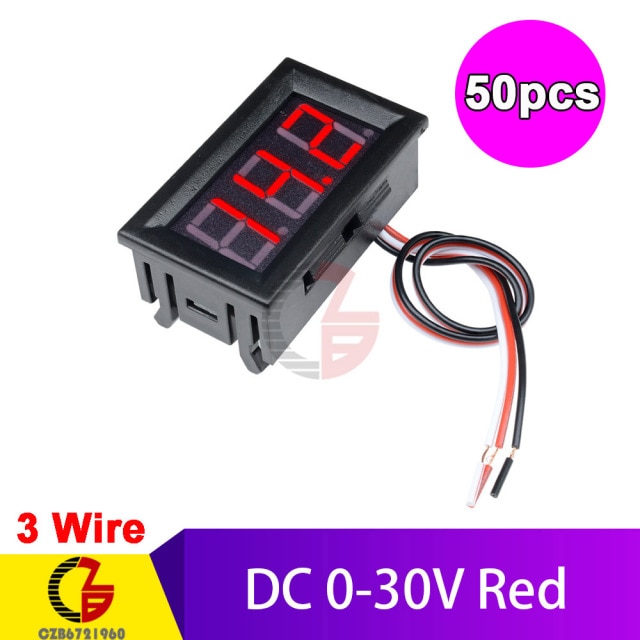 DC 0-30V Red