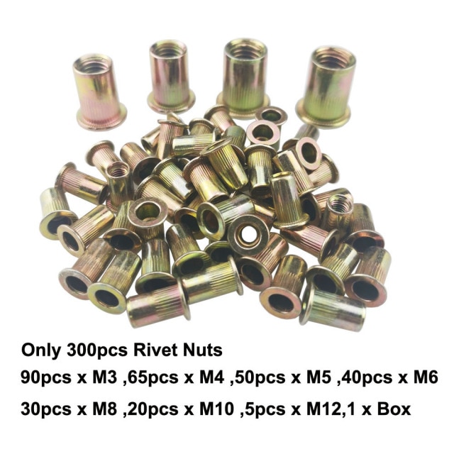 300PCS Rivet Nuts