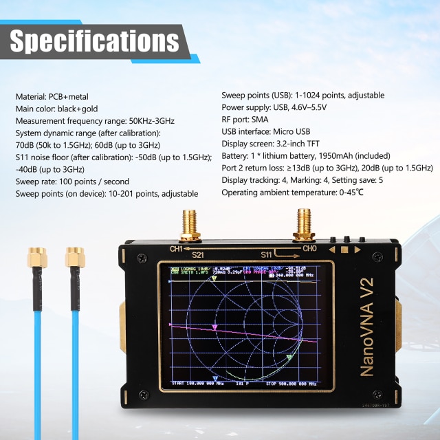 S-A-A-2 NanoVNA V2
