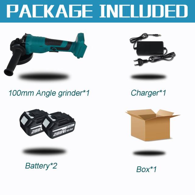 100mm 2 Batteries