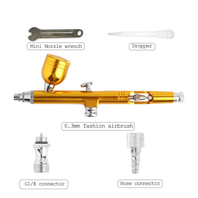 047 GOLD Airbrush