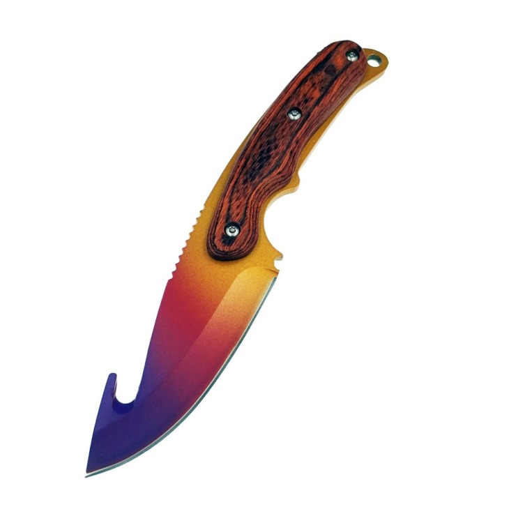 Swayboo Real Cs Go Gut Knife Counter Strike Fix Penge Sharp Sharp Fade