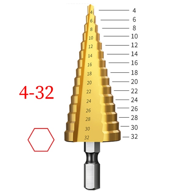 4-32 Hexagon Shank