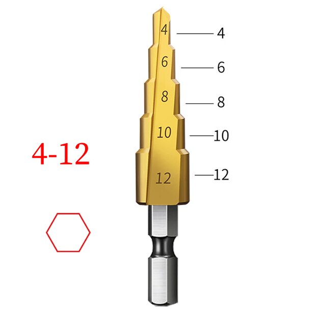 4-12 Hexagon Shank