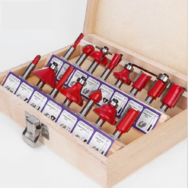15Pcs Milling Cutter