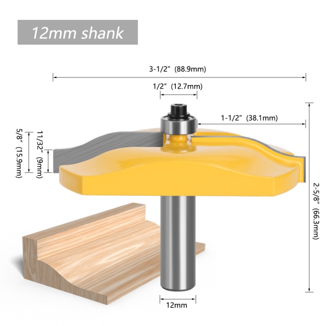 12mm Shank