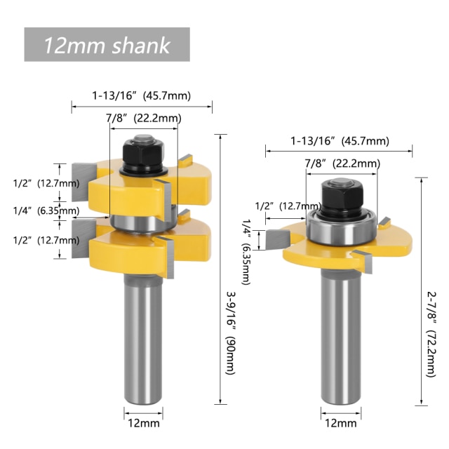 12mm Shank