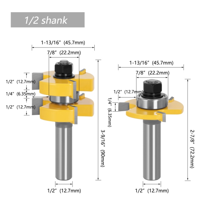 12.7mm Shank