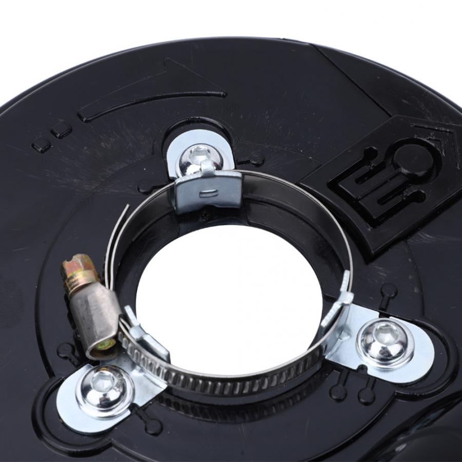5In Dust Lepel Száraz Őrlési Porvédő 125/150 Mm-Es Sarokcsiszoló B-125Ah Szennyeződés Eltávolítási Porgyűjtő Attachment Cover Eszköz
