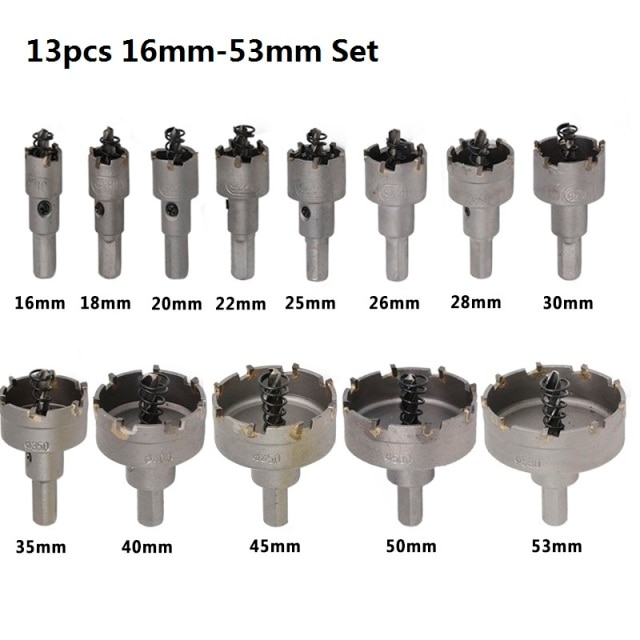 13pcs 16-53mm