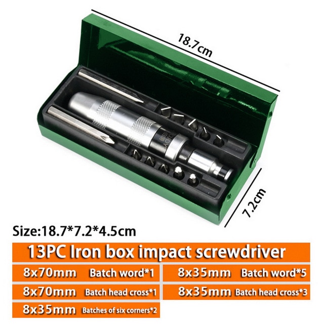 13pcs