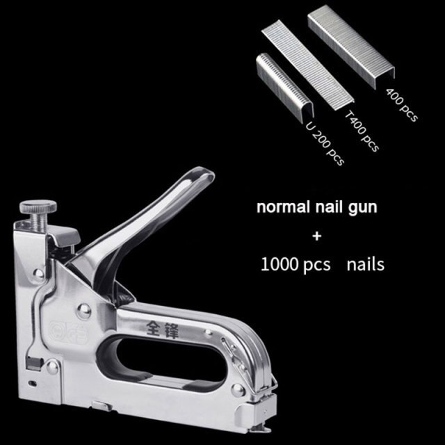 nail with gun