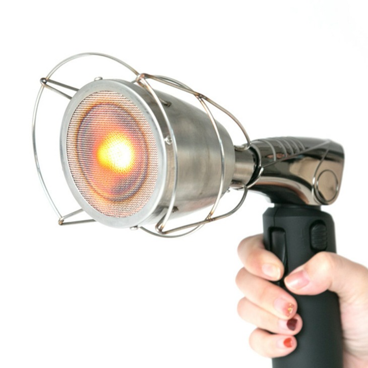 Steel Perzselő Torch Culinary Torch Attachment Éttermek Bbq Grill Szakács Főzés Torch Steak