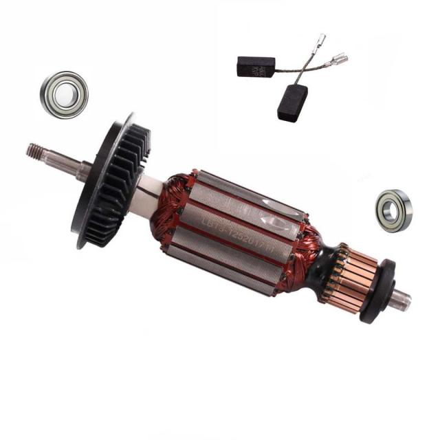 Rotor brush bearings