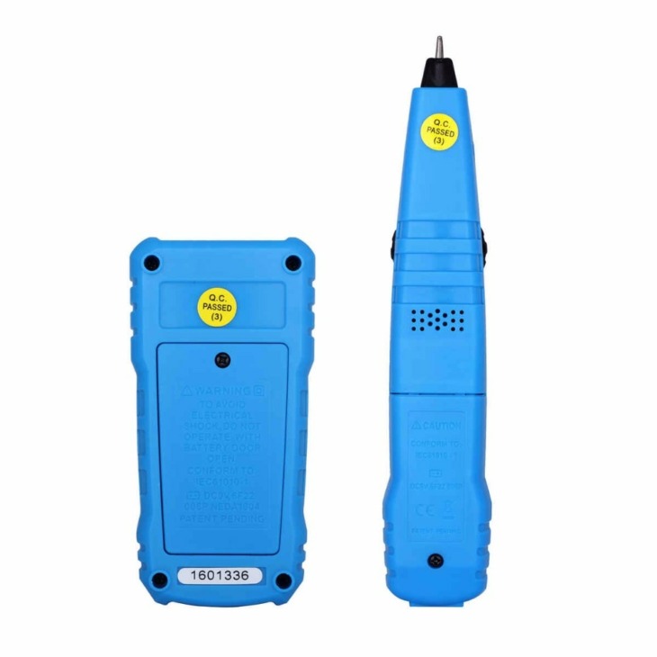 Tester Detector de Continuidad para Cable RJ11 y Ethernet RJ45 Cat5/Cat6, FWT11 – ELECTRÓNICA