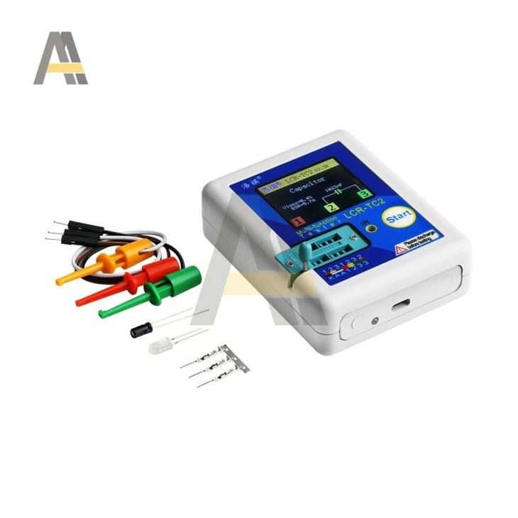 Tester Multifunzione Per Circuiti Integrati E Transistor - Con Terminali - 1300 Chip Integrati - 5V/3.3V