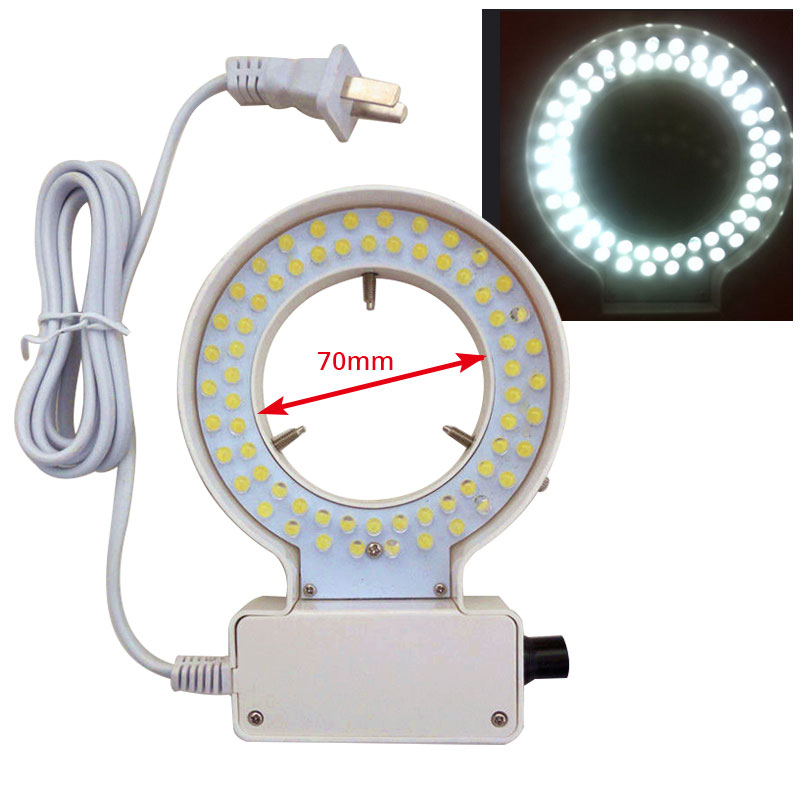 Mikroszkóp Fényforrás 70Mm Belső Átmérő Led Gyűrű Lámpa Fényerő ...