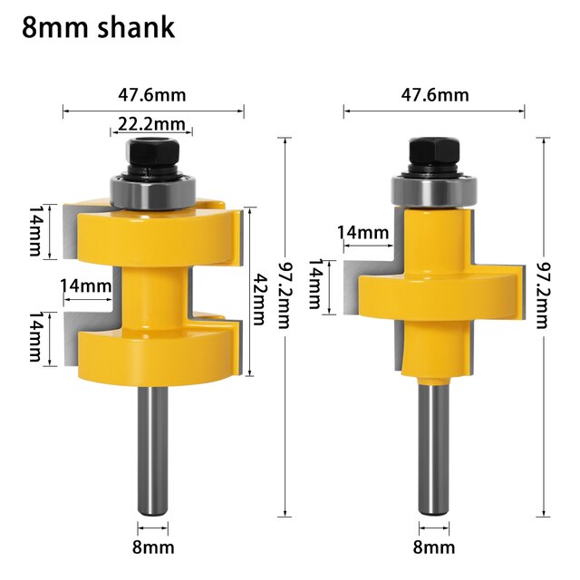 8mm Shank
