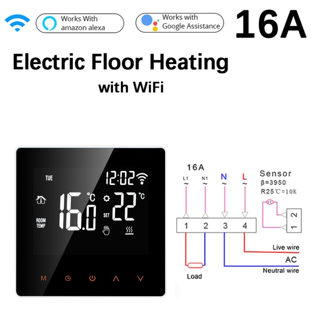 WiFi 16A Electric