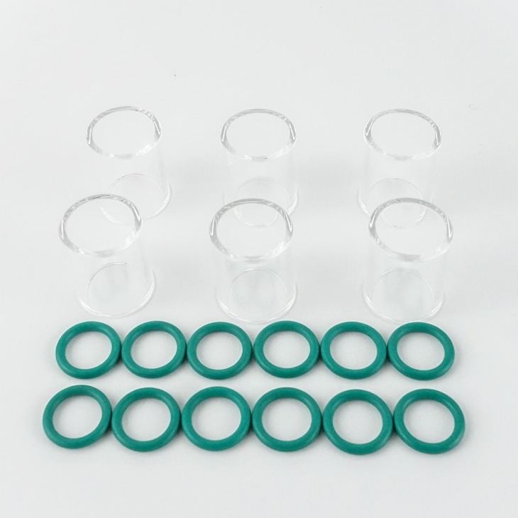 49Pcs TIG Lastoorts Gas Lens voor WP17 WP18 WP26 TIG 10 Glas Cup Spares Kit Duurzaam Praktische Accessoires