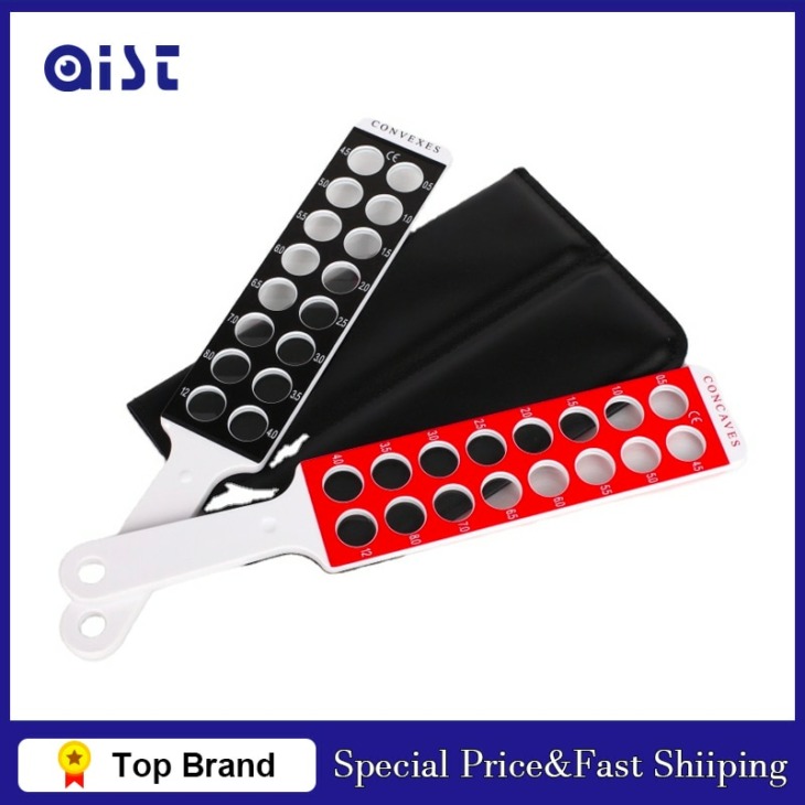 Lens Rack Optics Lens Rack Optical Retinoscopy Lens Set - 8 Bars 40 Lenses Plastic Rack ...