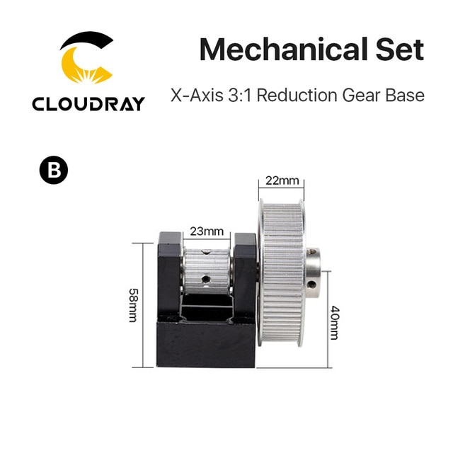 B X-Axis Gear Base