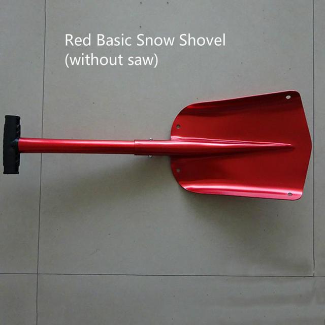 Red Basic shovel