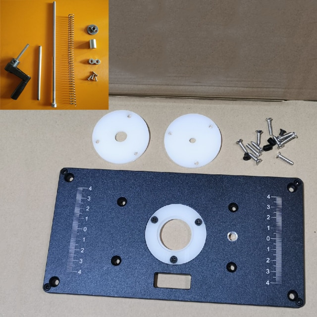 Plate and screws