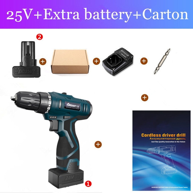 25V 2 battery