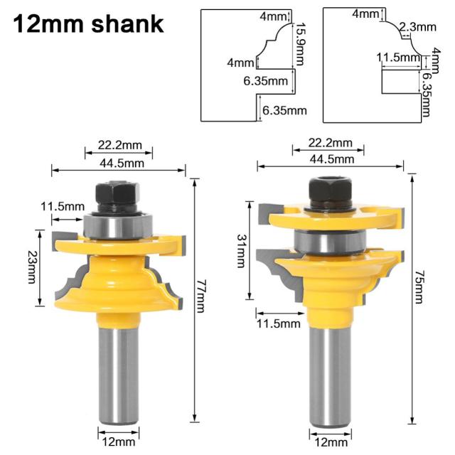 12mm Shank